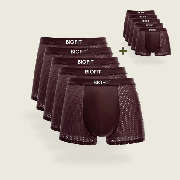 BIOFIT® Bamboo Boxers 5-Pack| + 5 FREE