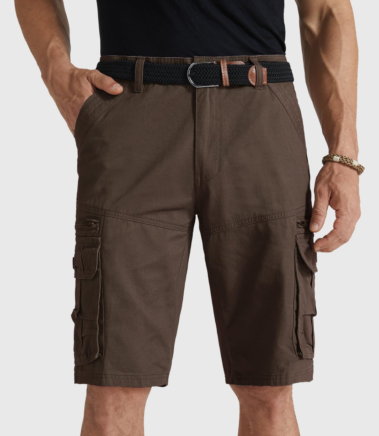 Mens Cargo Shorts Cotton Work Shorts