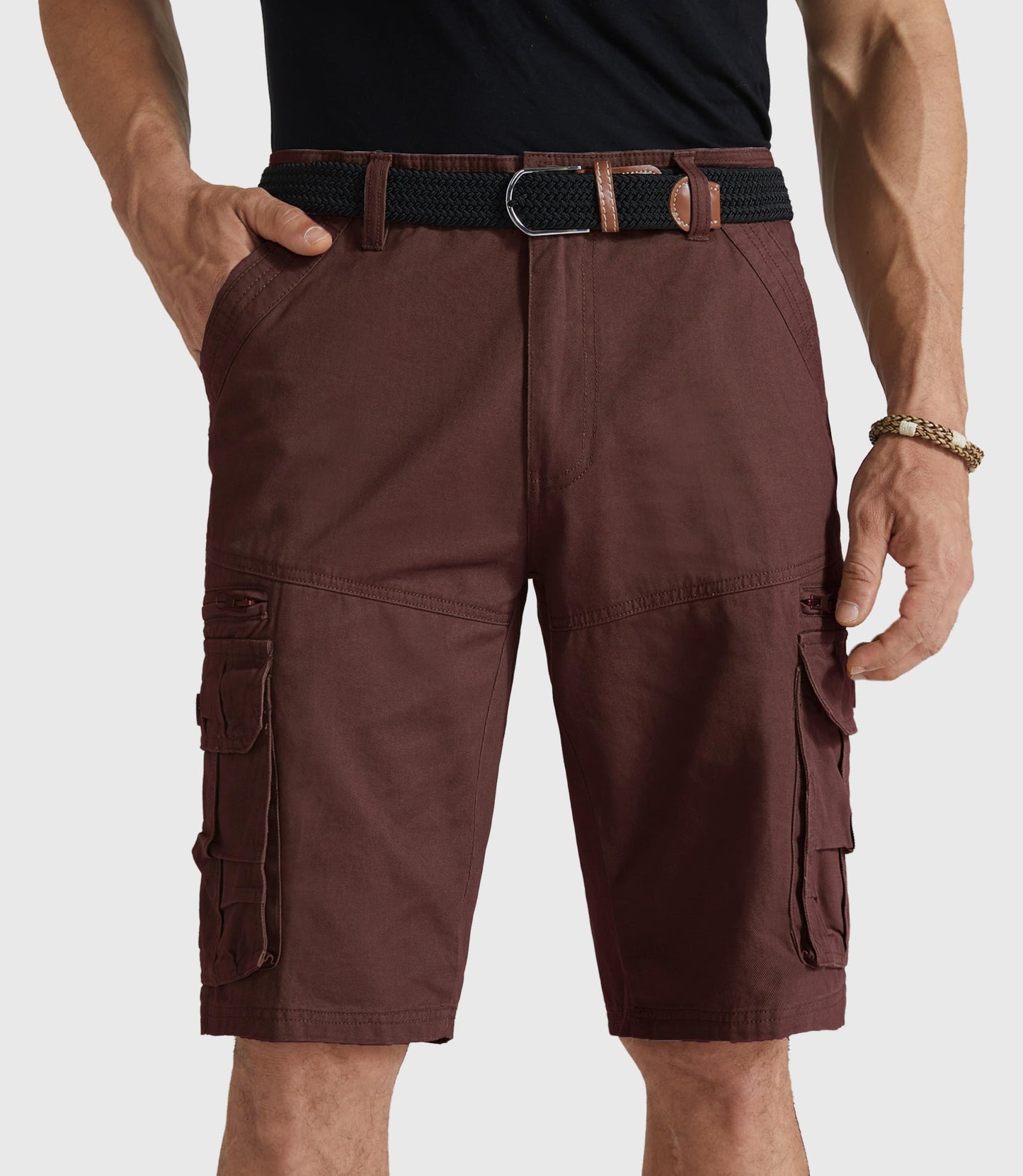 Mens Cargo Shorts Cotton Work Shorts