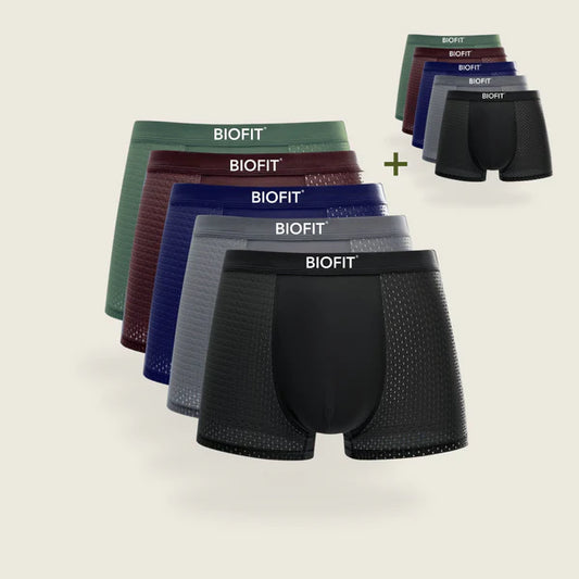 BIOFIT® Bamboo Boxers 5-Pack| + 5 FREE