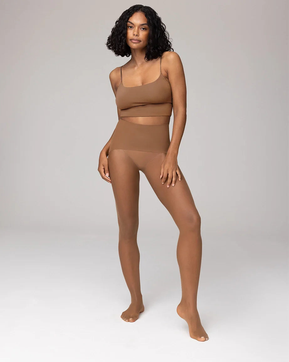 PLAY -  FREE HUGGING SEAMLESS TIGHTS - SHEER