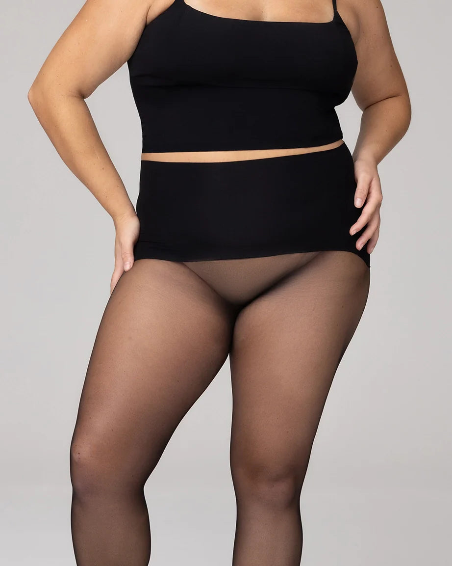 PLAY -  FREE HUGGING SEAMLESS TIGHTS - SHEER