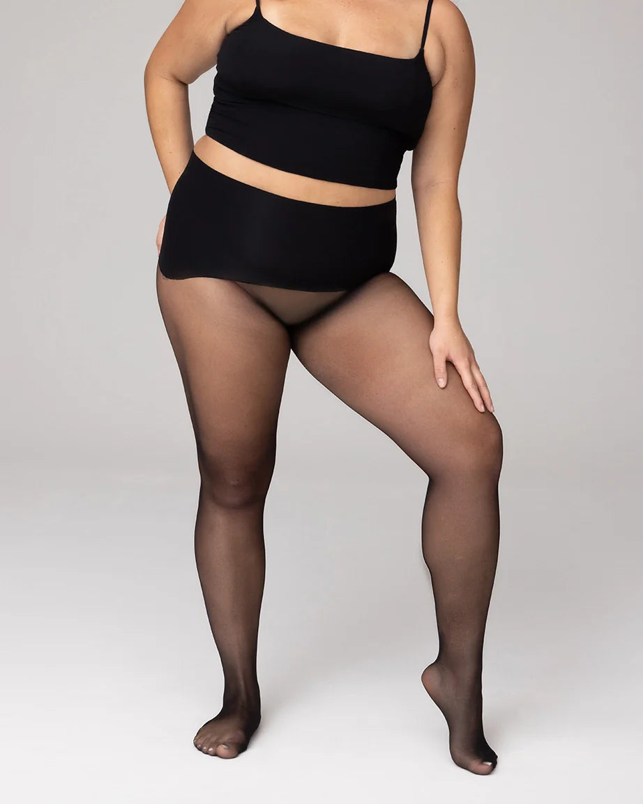 PLAY -  FREE HUGGING SEAMLESS TIGHTS - SHEER
